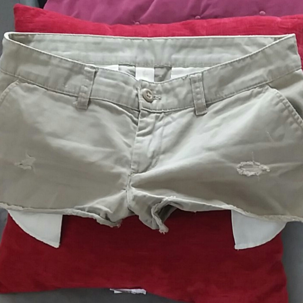 Victoria's Secret London Jeans Chino Shorts y2k